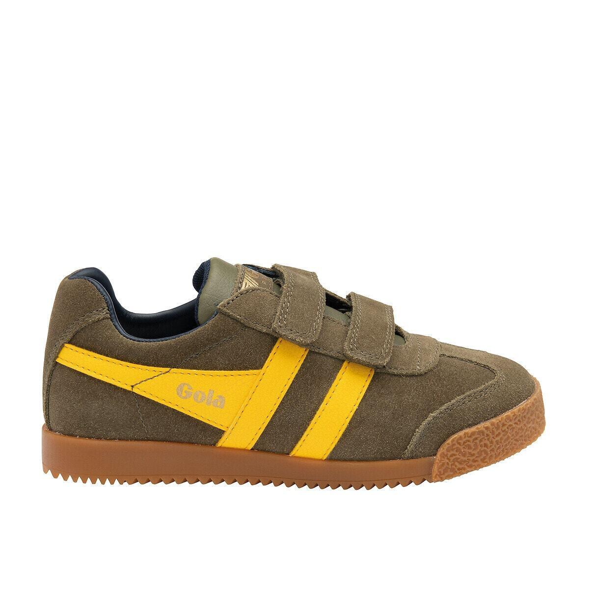 Gola - Baskets Enfant Gola Harrier Strap - Baskets - Vert - 36 Xs - Decathlon