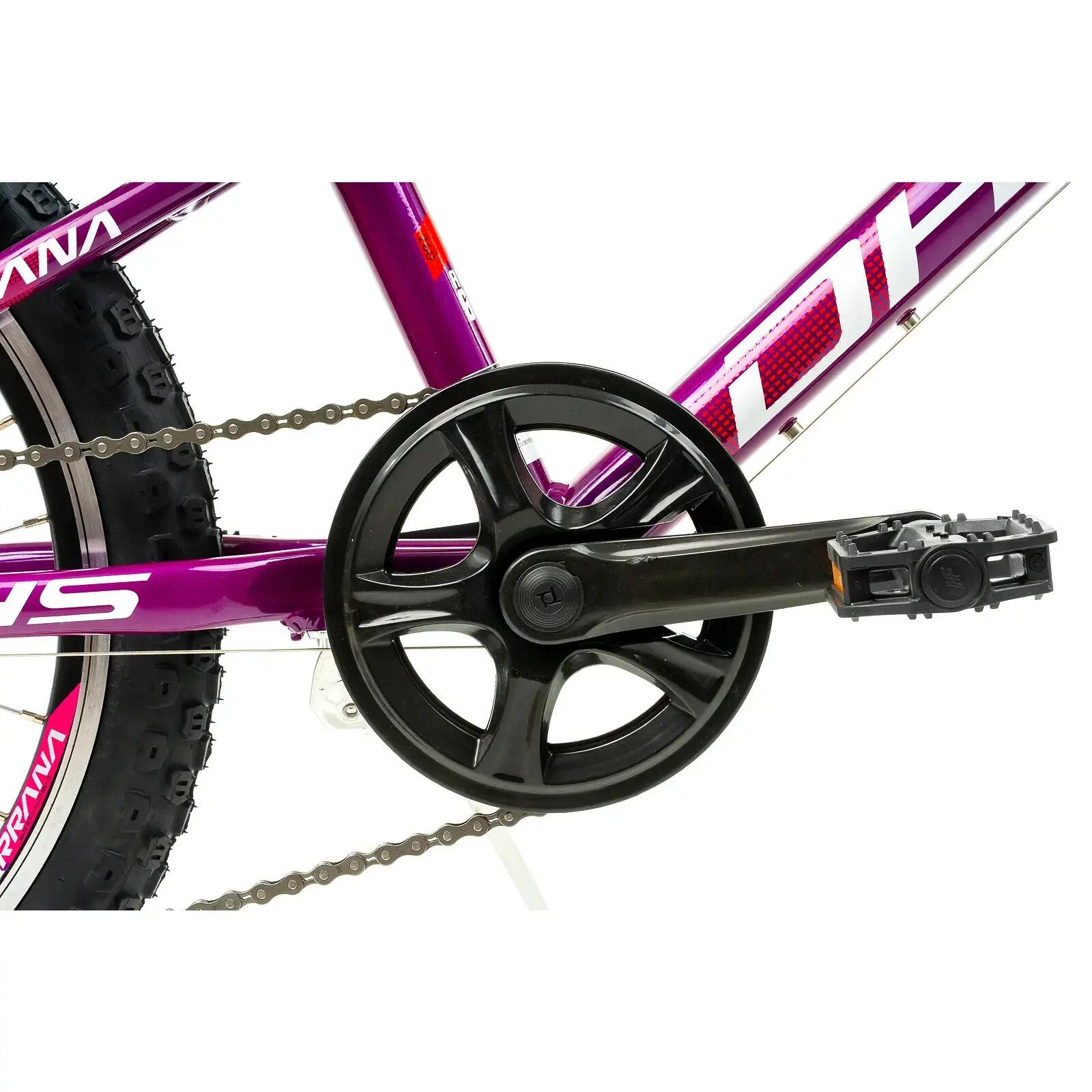Bicicleta Infantil Dhs Terrana 2023 - 20 polegadas, roxo/rosa 6/7