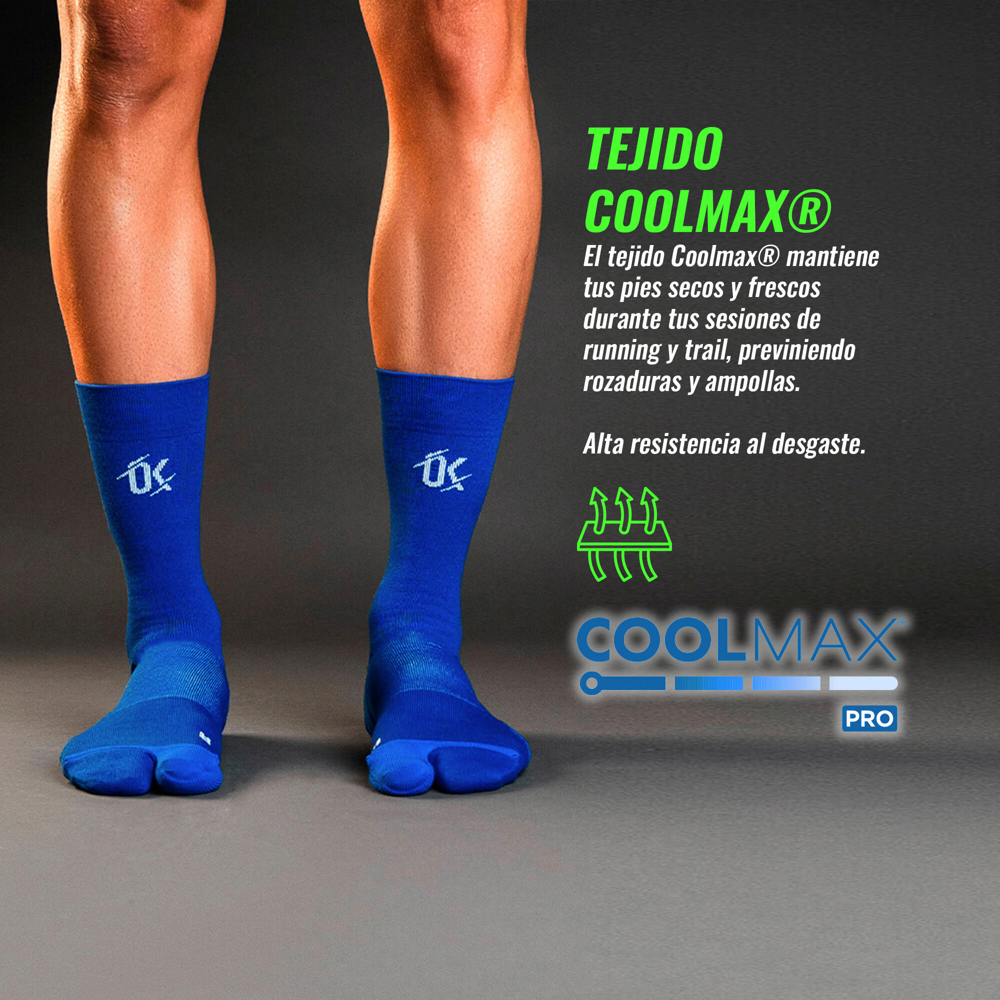 Calcetines Biomecánicos Running Azul 4/7
