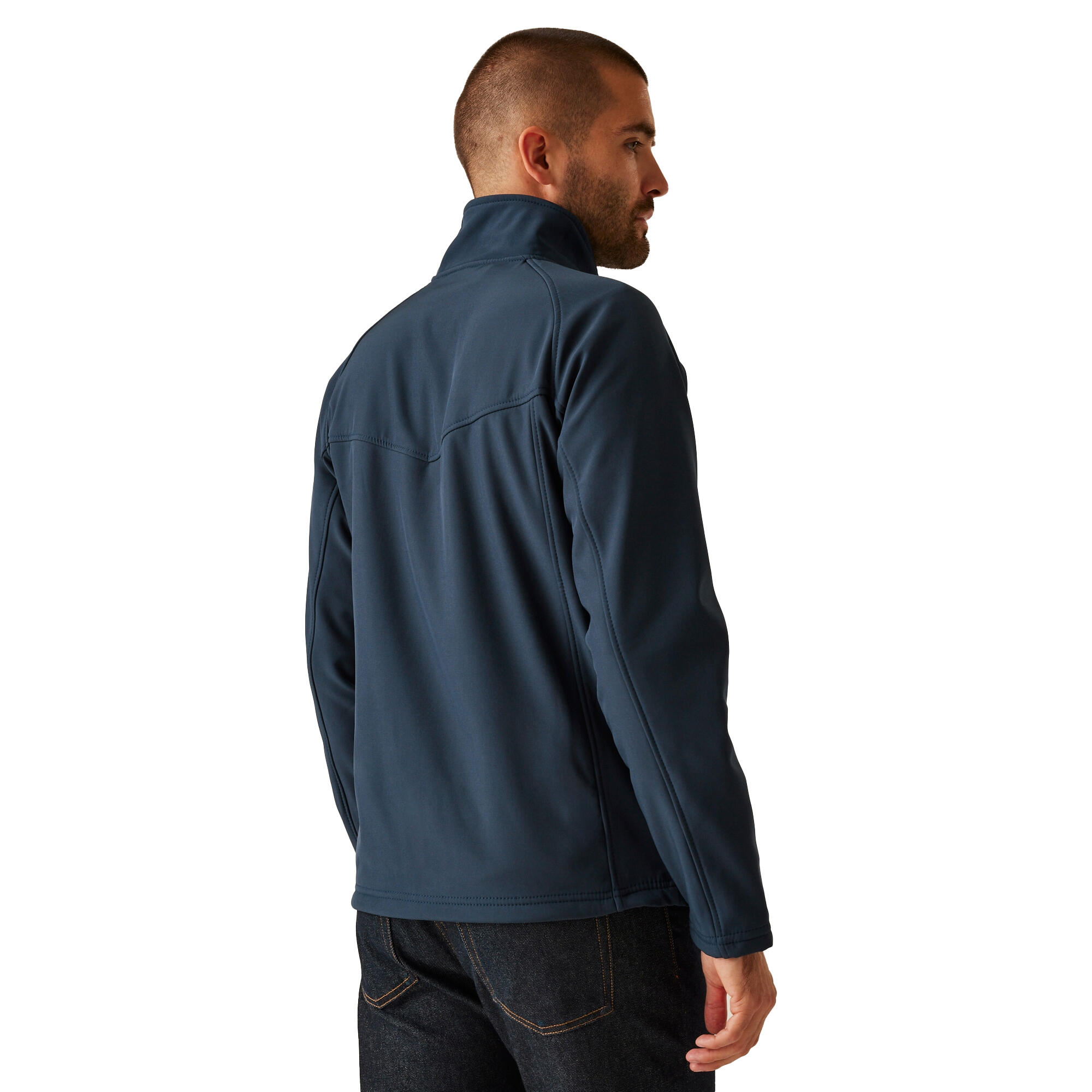 Veste Softshell UPROAR Homme (Bleu Marine) 2/4
