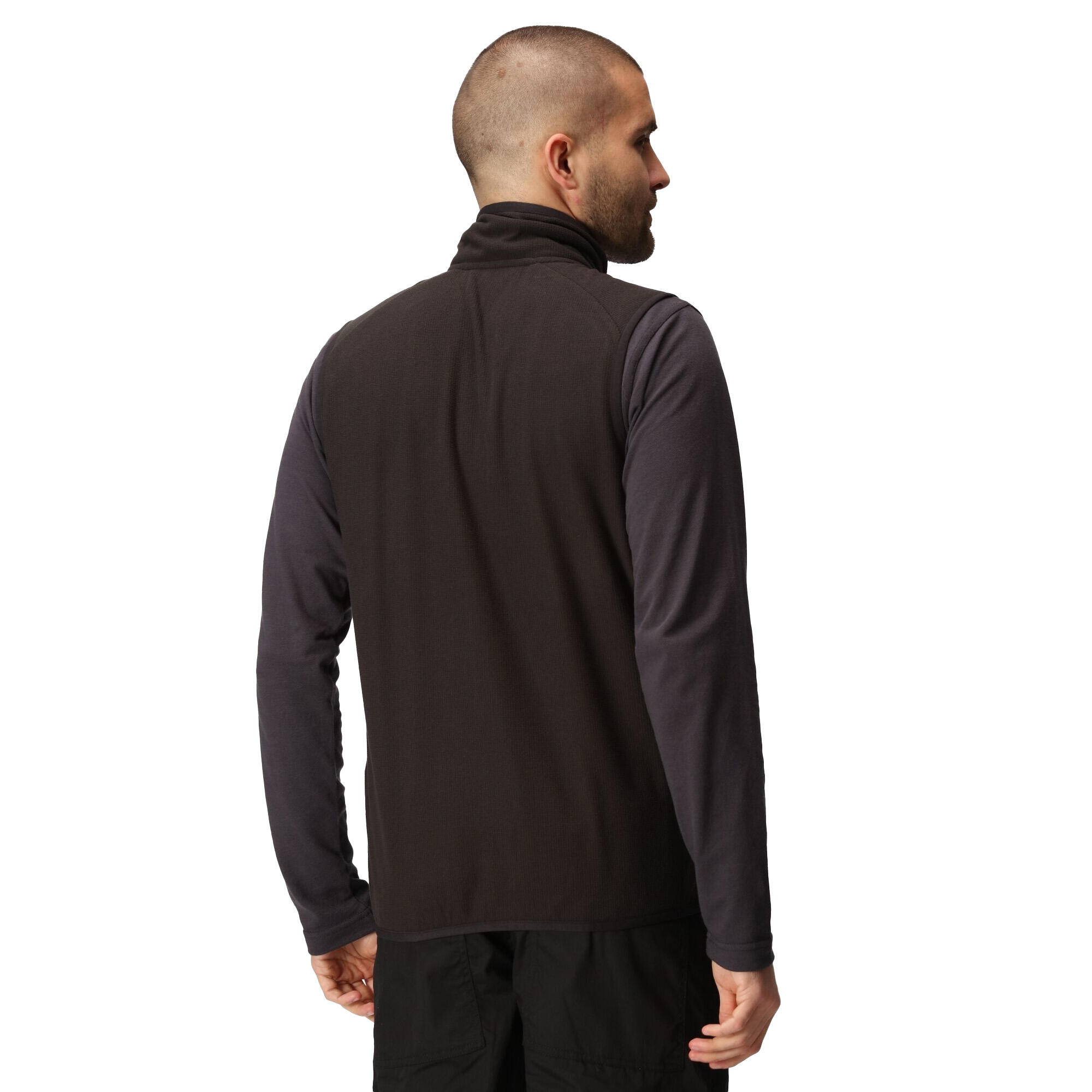 "Navigate" Weste für HerrenDamen Unisex Damen und Herren Schwarz/Mittelgrau 4/4