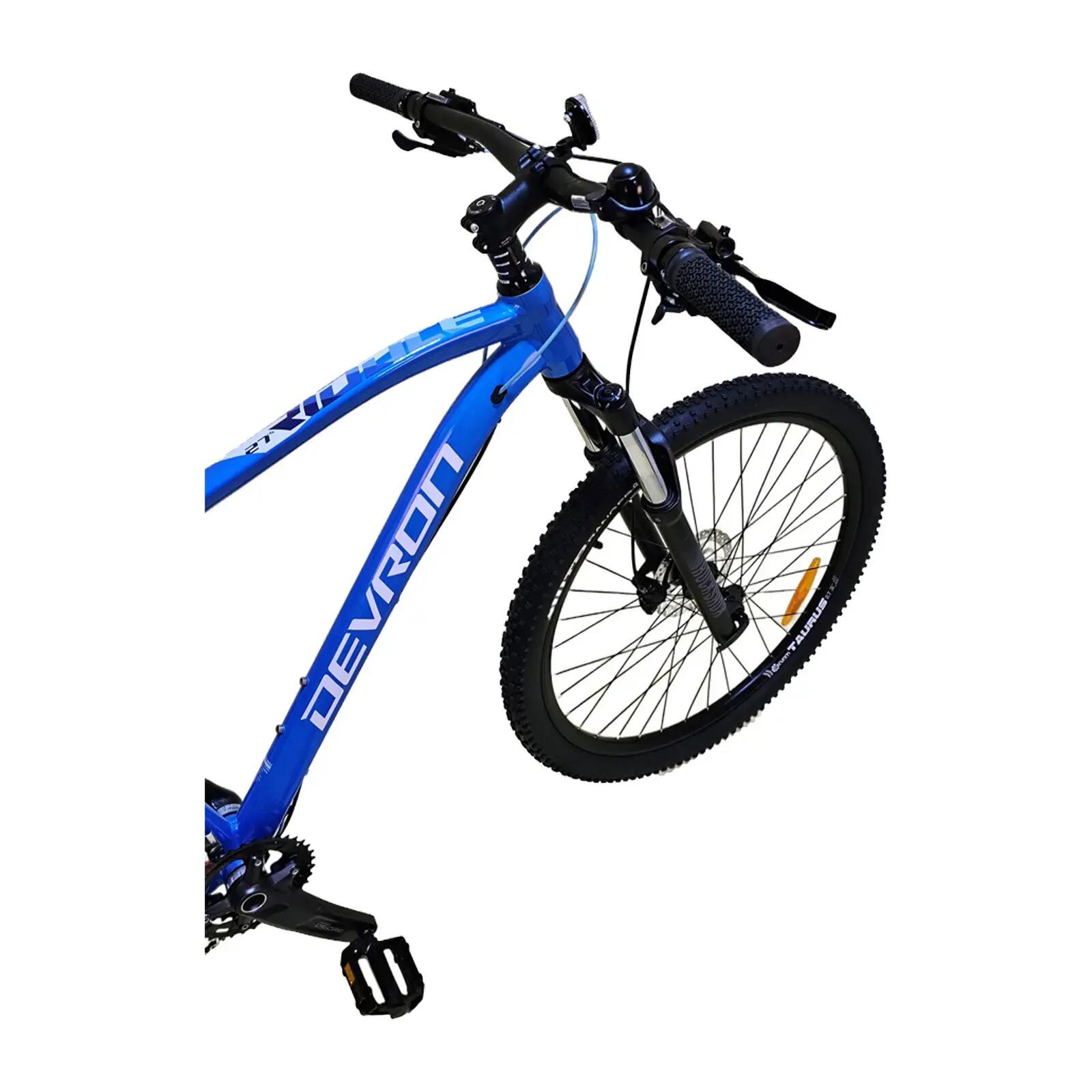 Mtb kerékpár Devron Riddle RM4.7 2021 - 27.5 hüvelyk, M, kék 3/4