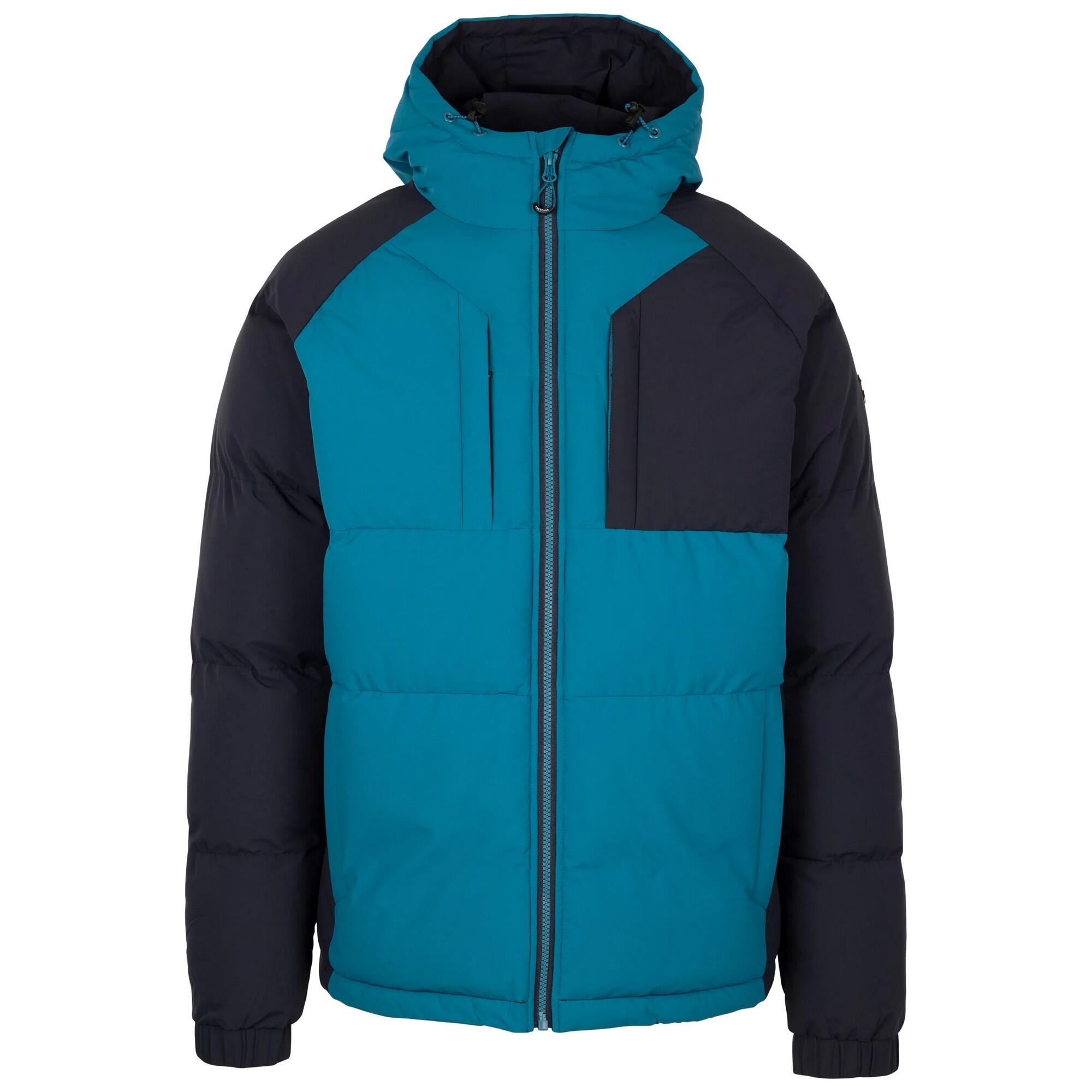 TRESPASS Mens Deffords Padded Jacket (Bondi Blue)