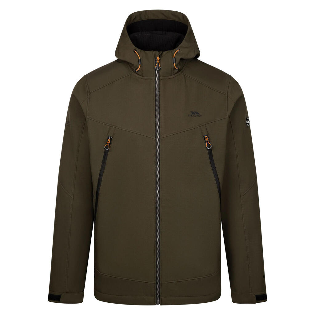 Mens Hubbard Soft Shell Jacket (Dark Vine)