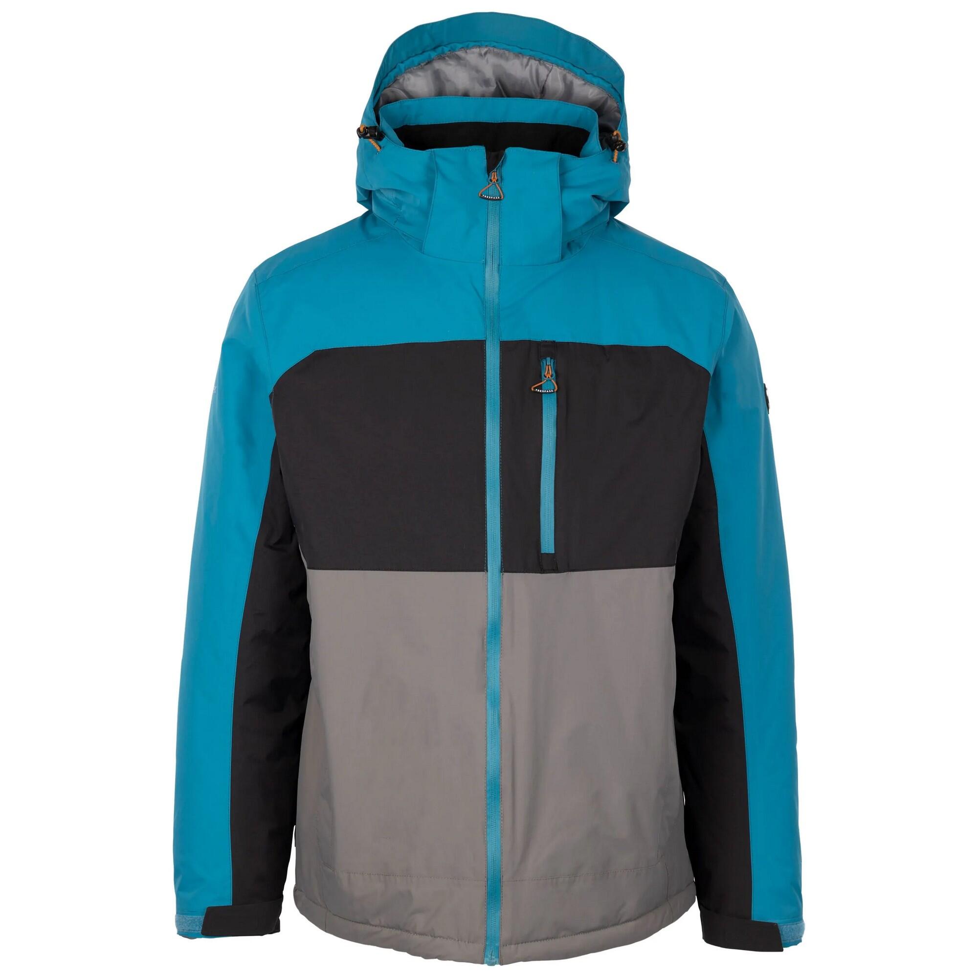 TRESPASS Mens Dulverton Padded Jacket (Bondi Blue)