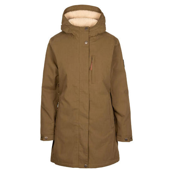 Veste imperméable Trespass RISHA Femme Olive foncée, longue