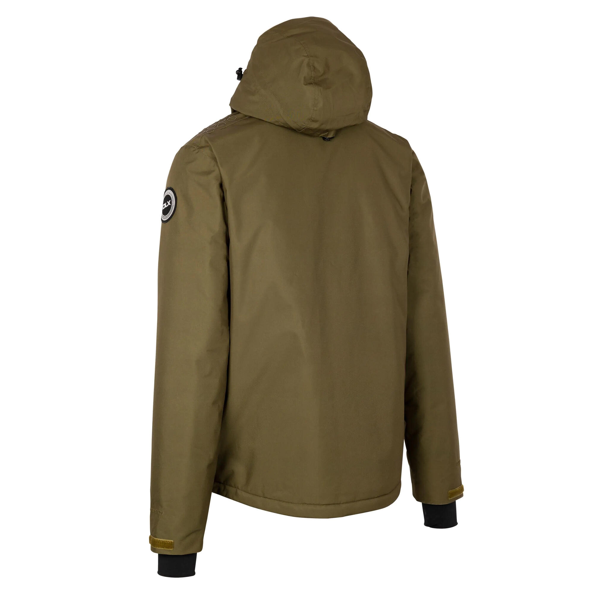 Mens Graham DLX Ski Jacket (Dark Olive) 2/3