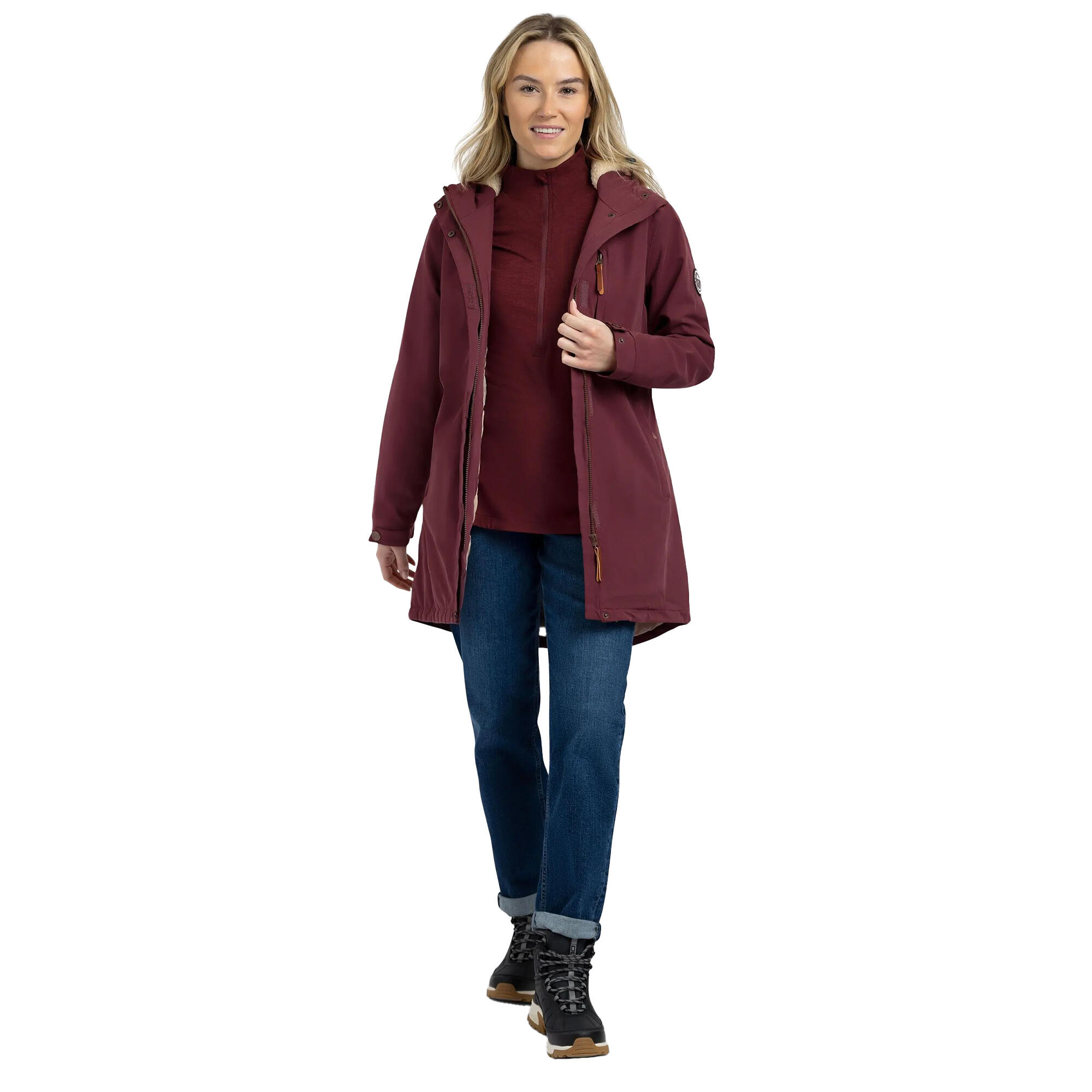 Veste Imperméable RISHA Femme (Mûre) 3/4
