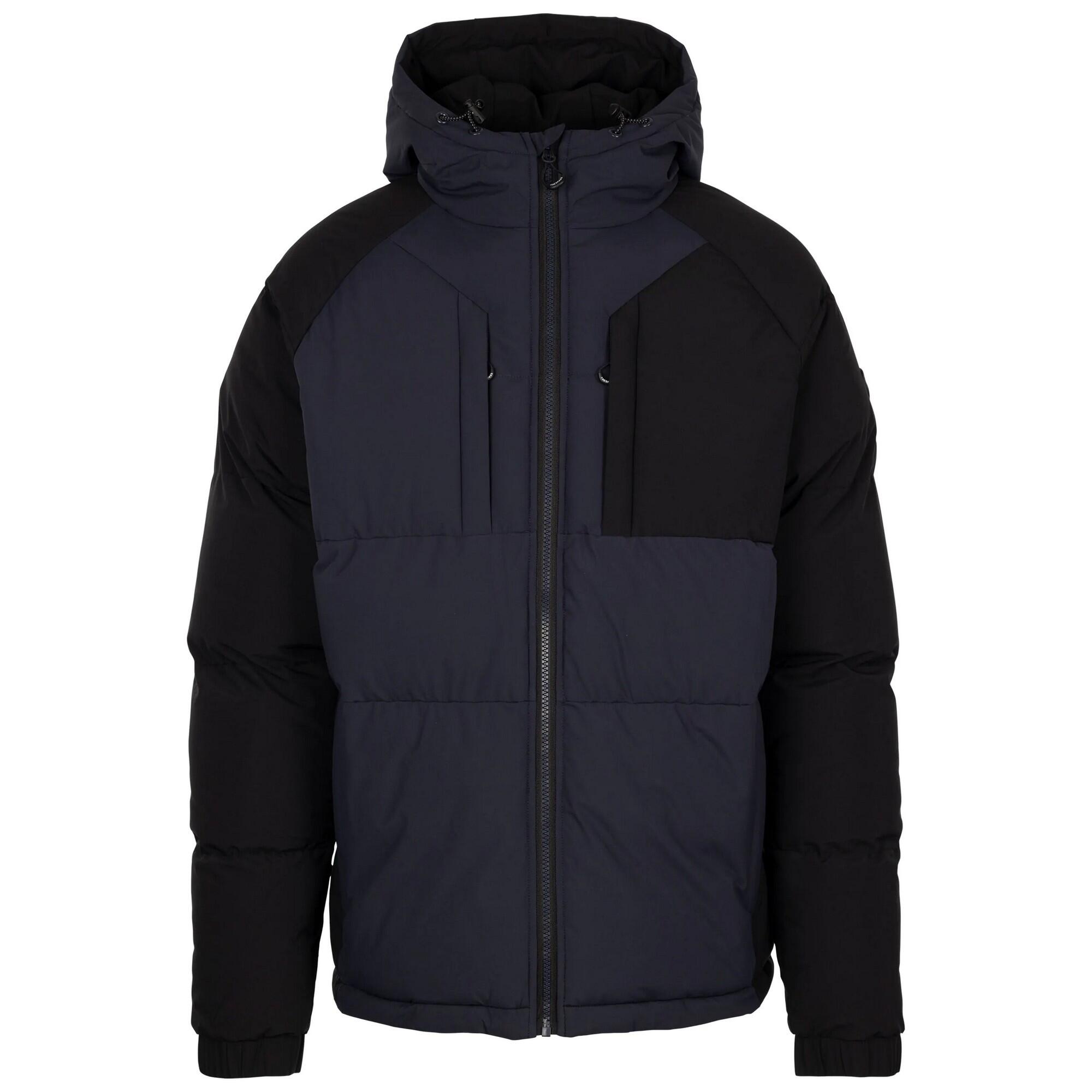 TRESPASS Mens Deffords Padded Jacket (Dark Flint)