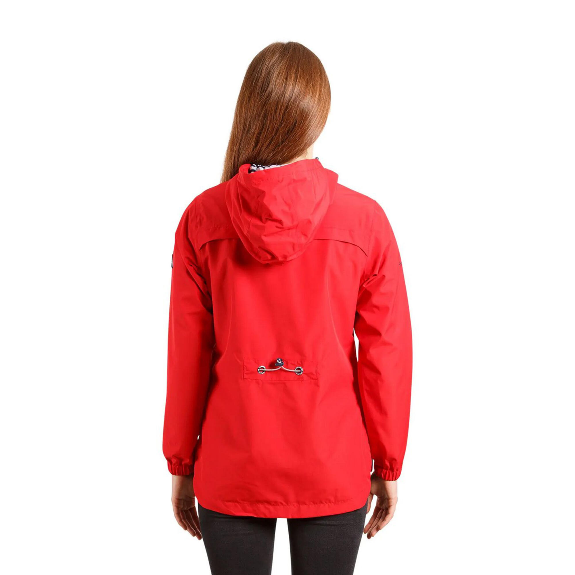 Veste Imperméable FLOURISH Femme (Rouge) 4/5