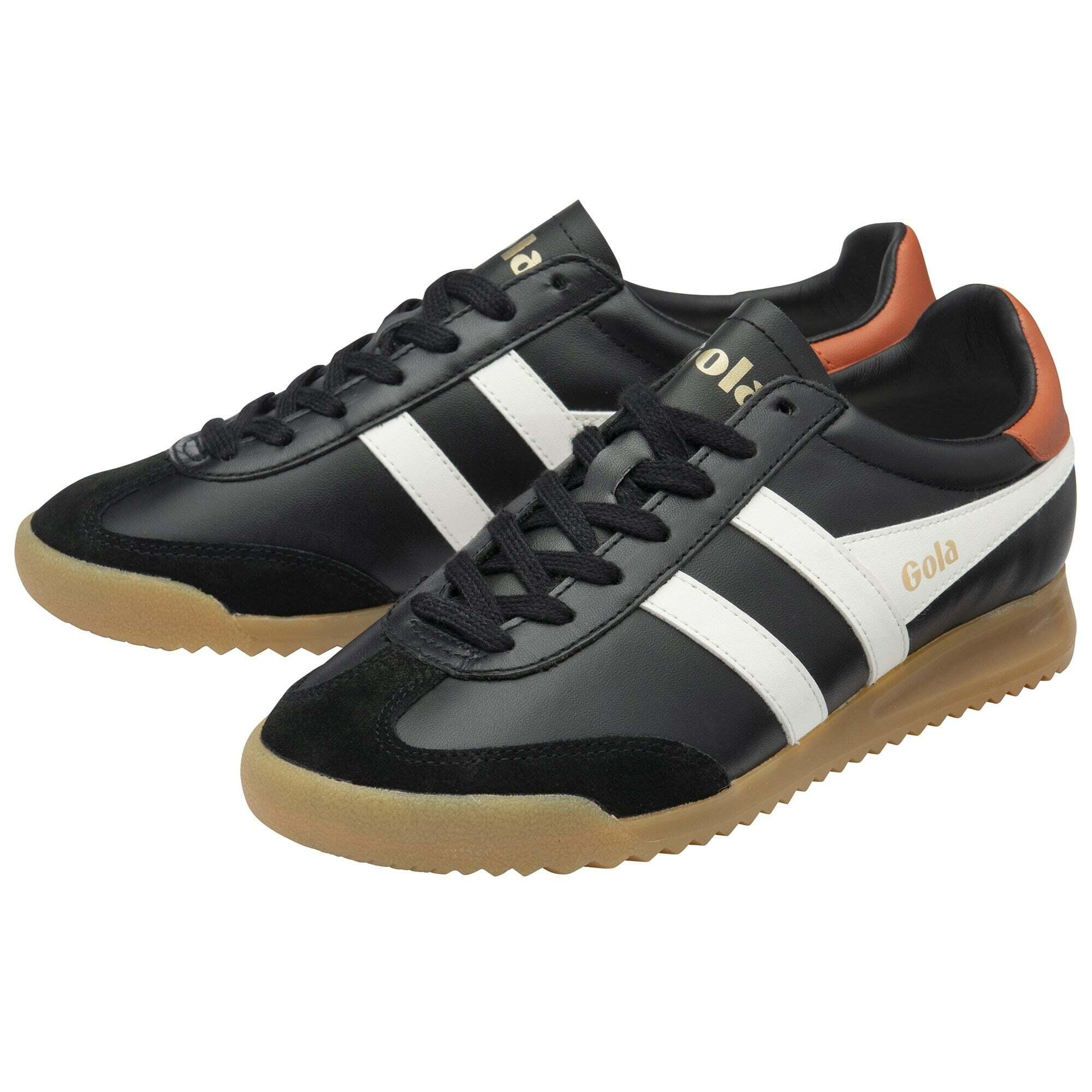 Zapatillas de cuero mujer Gola Torpedo Leather 2/3