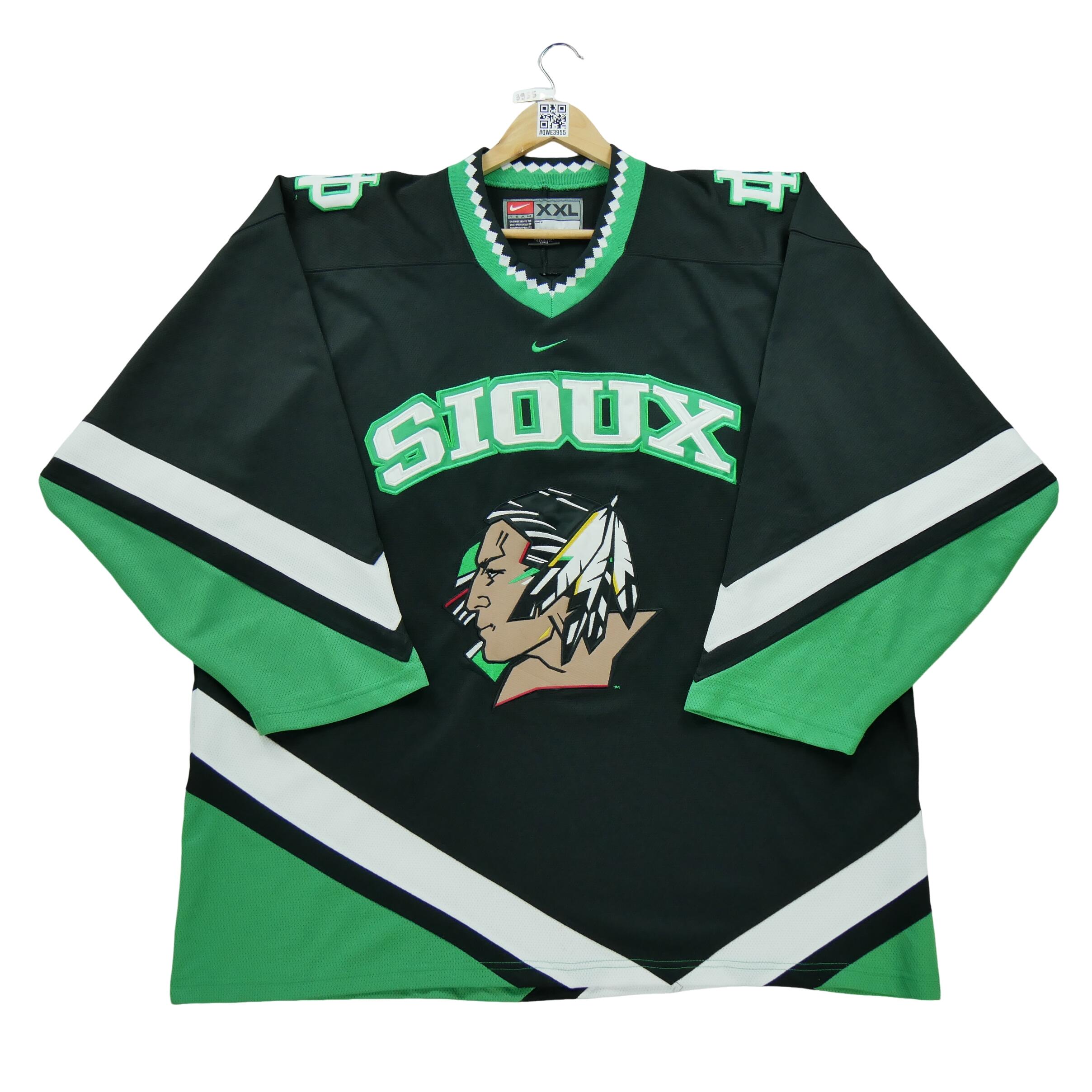 Herren Vintage Schwarzes NCAA Trikot 3/7