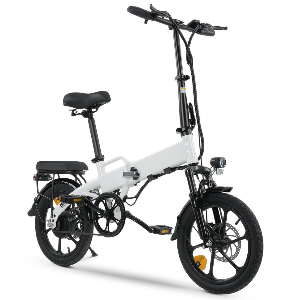 Składany rower elektryczny Isinwheel U3 250 W 36 V 7,8 Ah akumulator, 16 cali