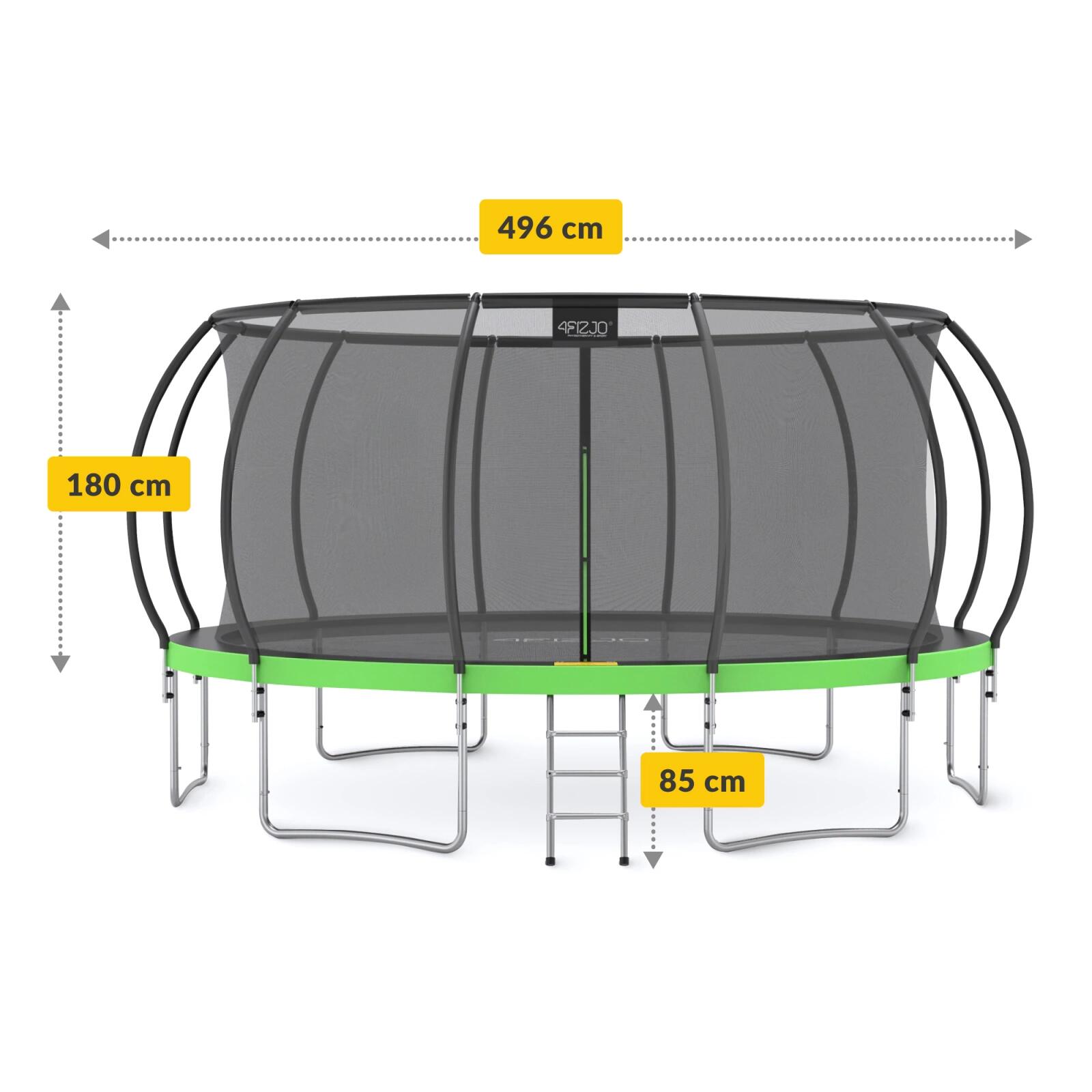 Zahradní trampolína pro děti (487-500 cm) 4FIZJO 5/7