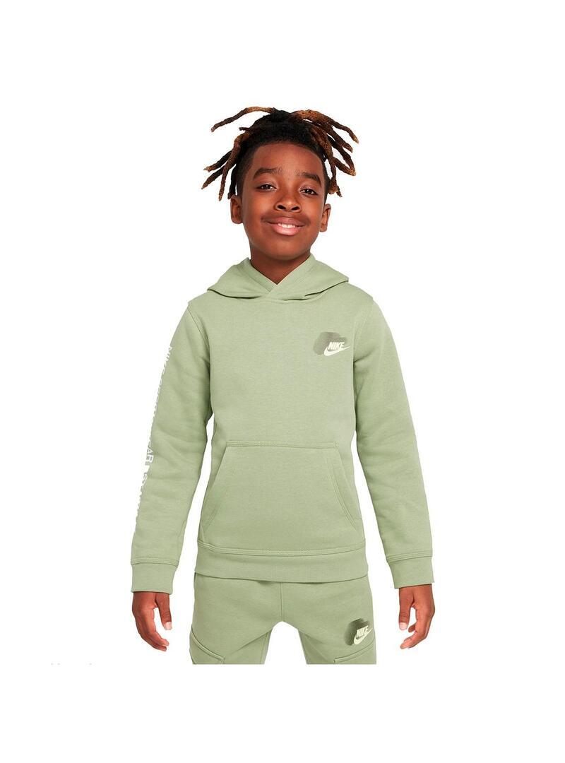 NIKE Sudaderas jerseys polares para Niño Nike Standard issue  Verde