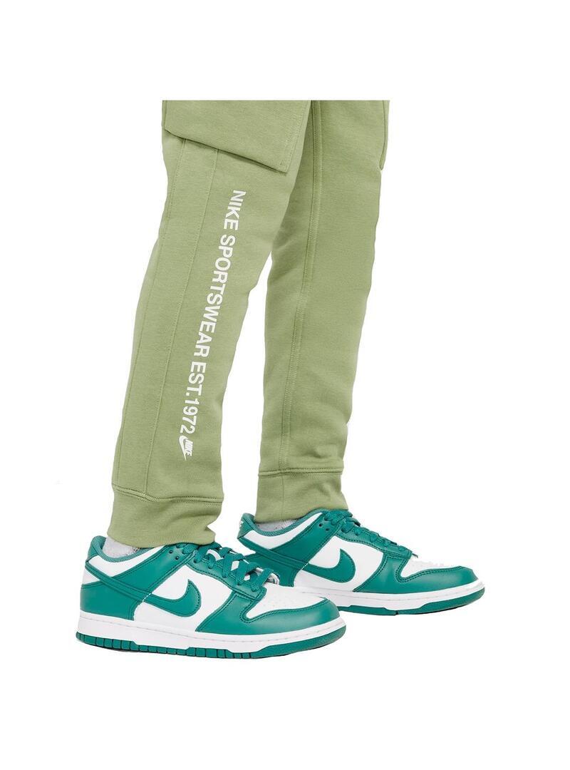 Pantalón para Niño Nike Estándar issue Verde 5/5