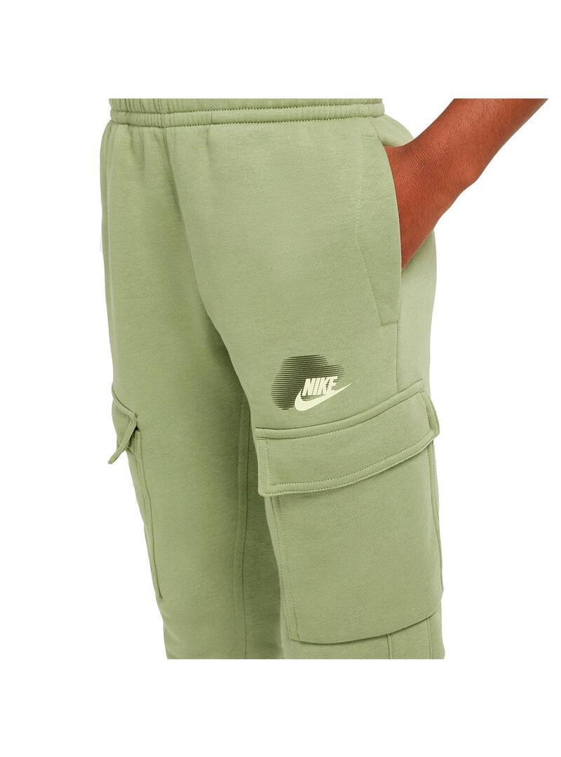 Pantalón para Niño Nike Estándar issue Verde 4/5