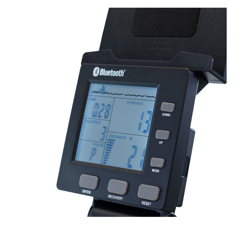 Remo HIIT Norfolk - Volante inercia 5kg - Resistencia aire - Plegable - LCD 2/7