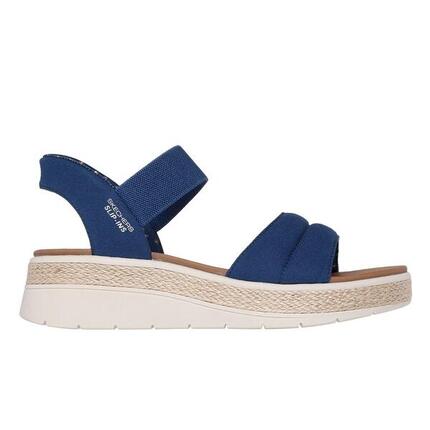 Sandalen Skechers Bobs Sun Ray, Blau, Damen