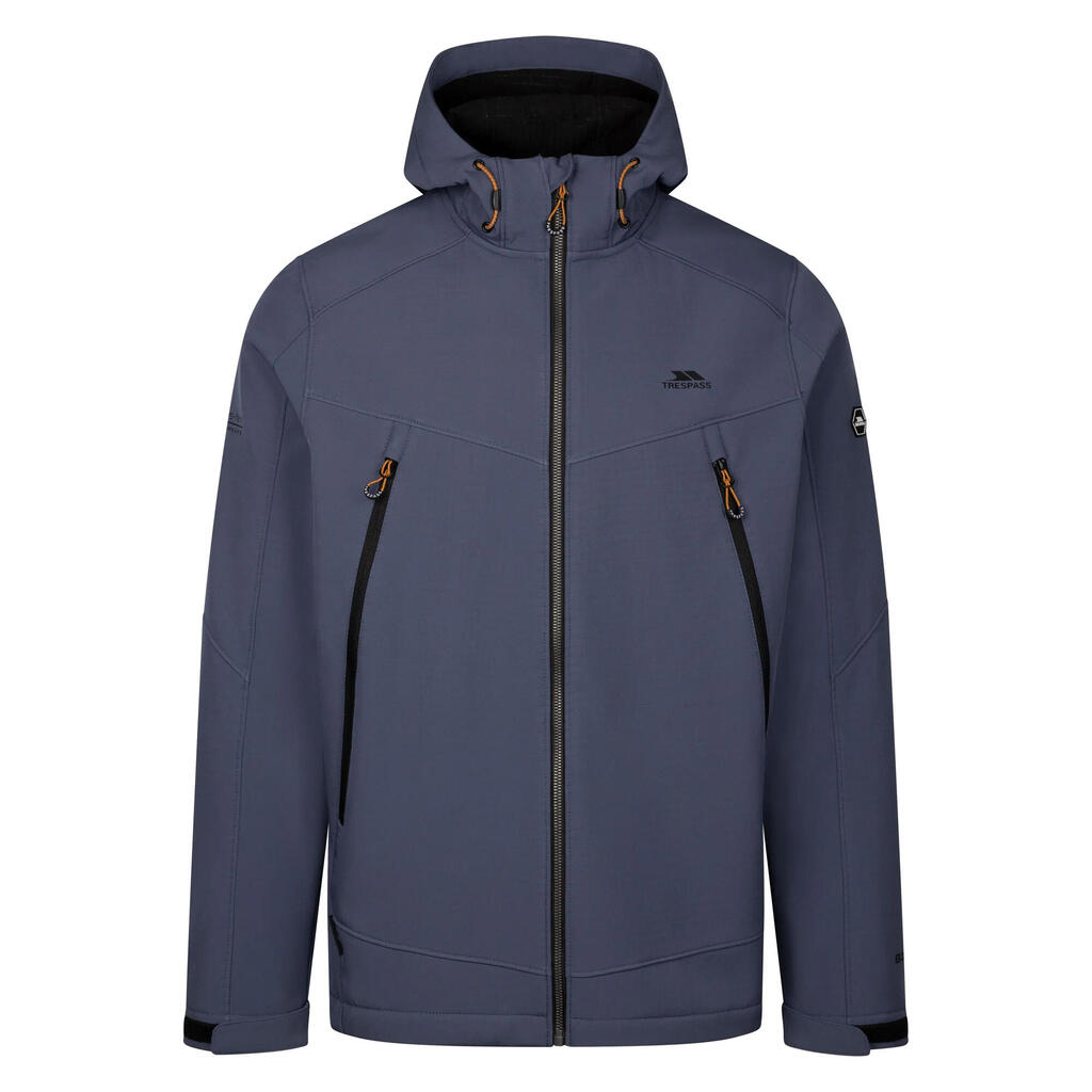 Mens Hubbard Soft Shell Jacket (Blue Tone)
