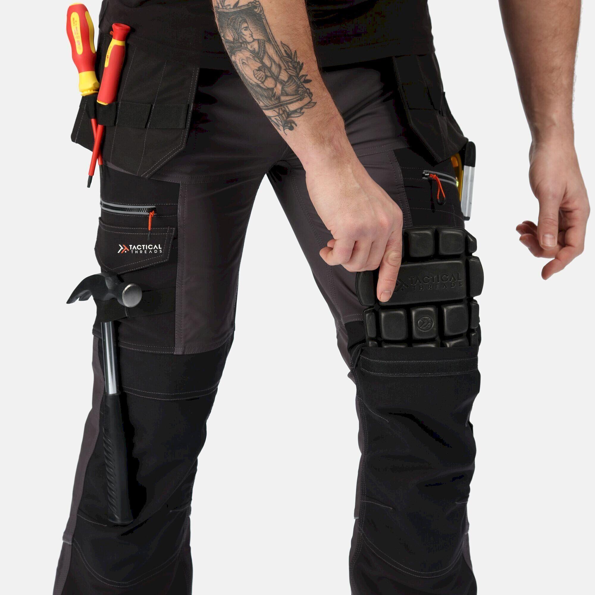 Arbeitshosen für Herren Eisen/Schwarz 4/4