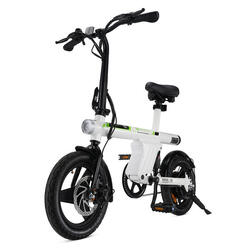 Vélo électrique portable Isinwheel U1, 250 W, 36 V, 7,8 Ah, 14 pouces