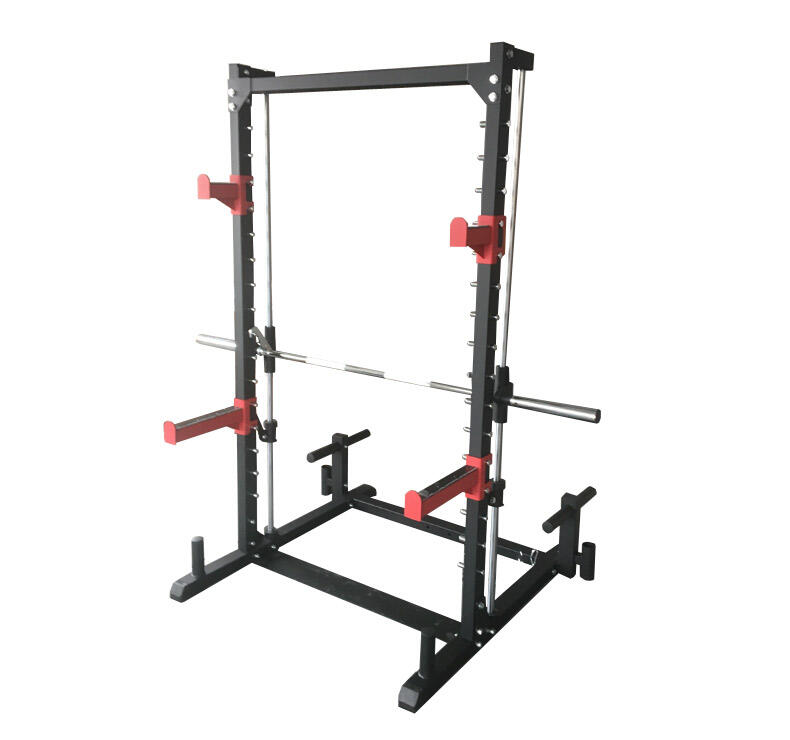 ION FITNESS Macchina Smith IF4080 - Carico massimo 272kg - Dischi compatibili da 50mm