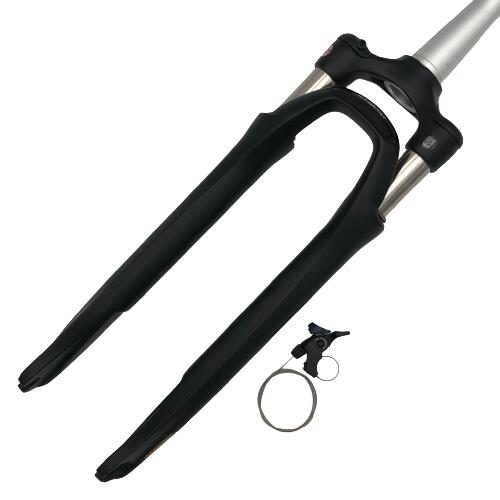 SUNTOUR Gabel 28 SF14 NCX Disc 1.5> 1-1 20 Uhr mit Remote-Sperrmatte Schwarz 2/2