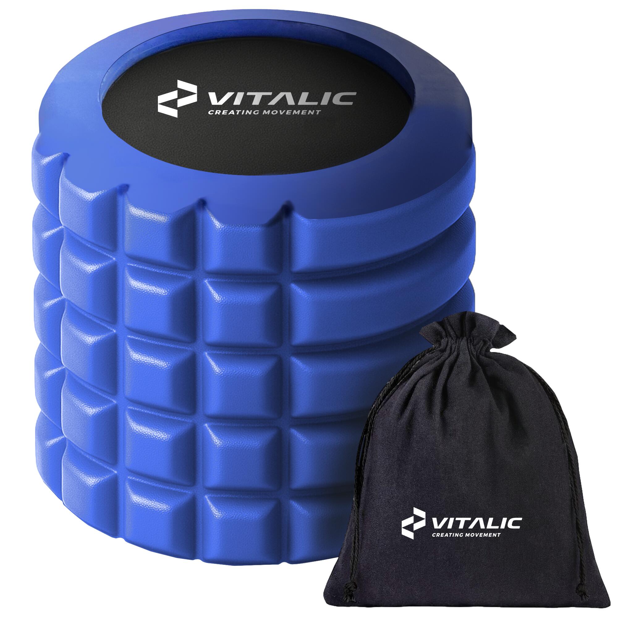 VITALIC Vitalic Mini rullo in schiuma – Rullo massaggiante per trigger point, rilassamen