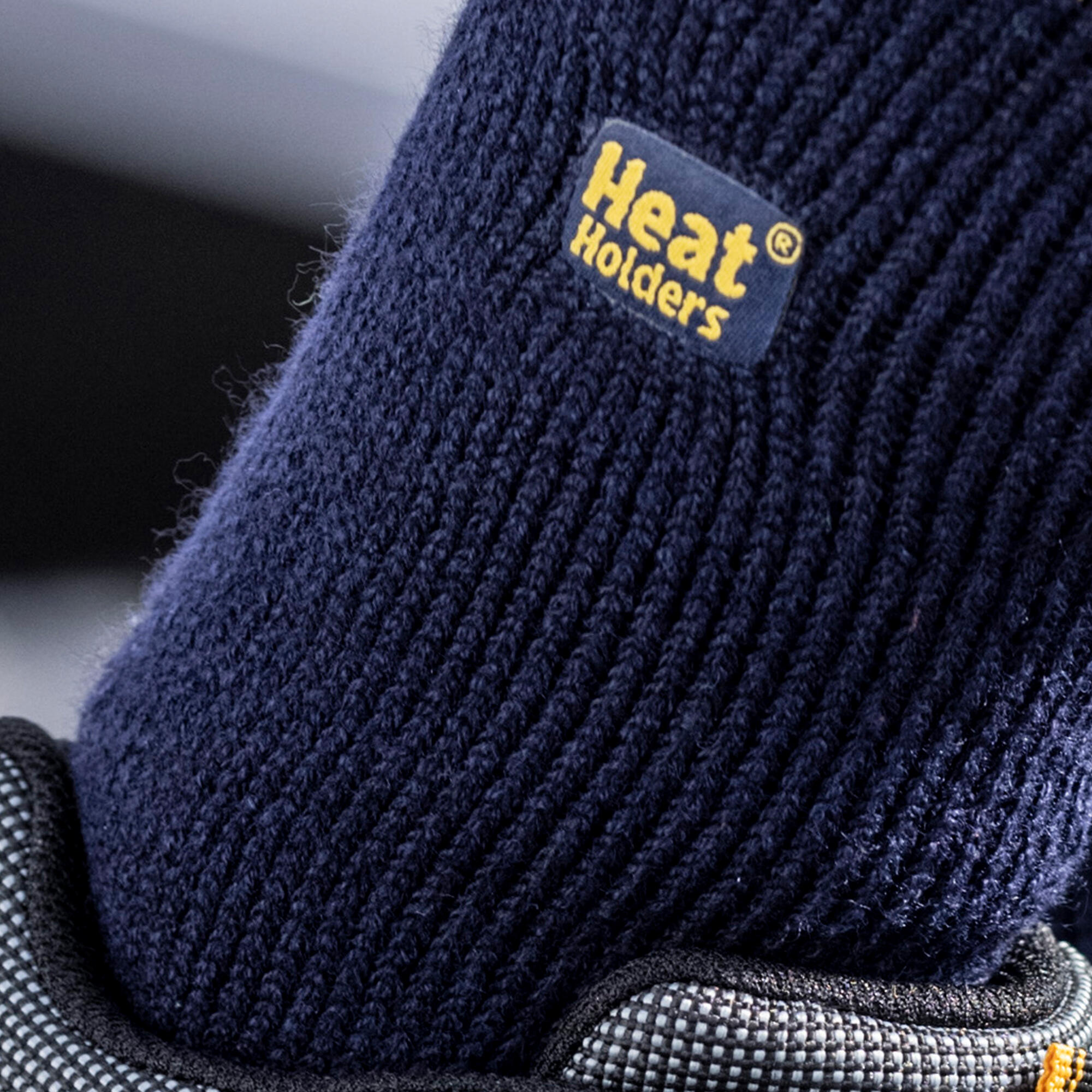 Heavy Duty Mens Knee High Thermal Work Socks, Thick Long Boot Socks 5/6
