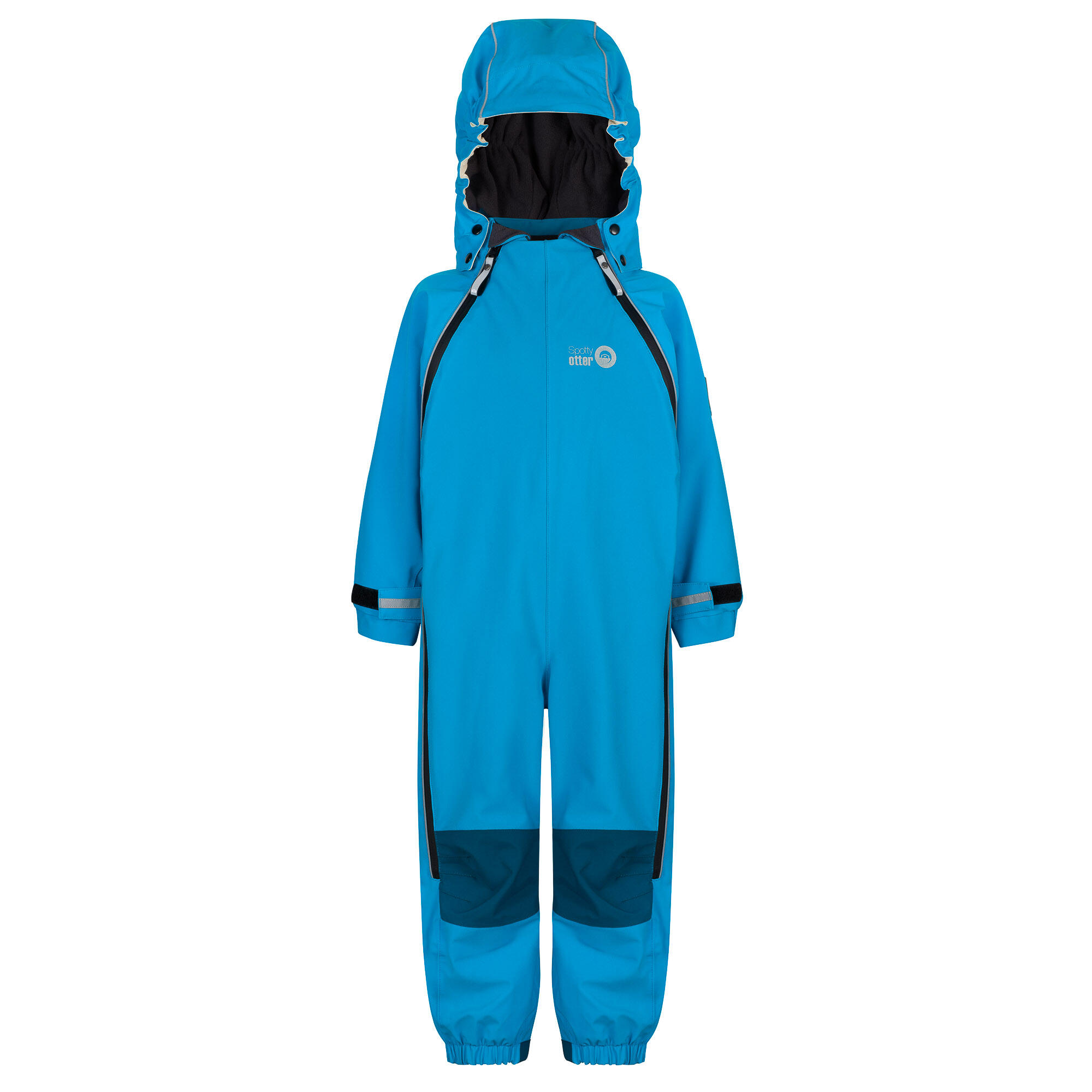 SPOTTY OTTER Patrol Fleece Lined Waterproof Suit - Methyl Blue
