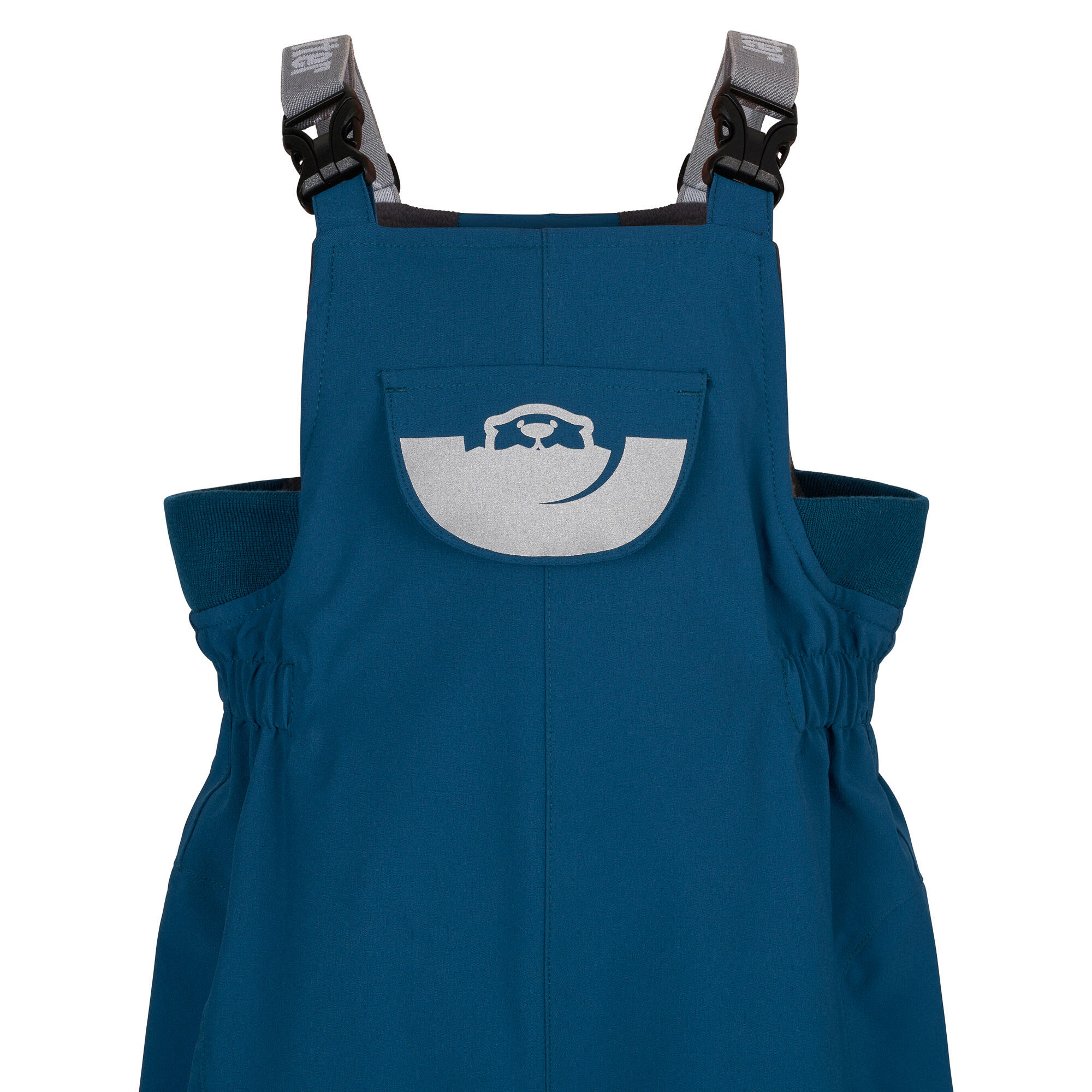 Patrol Fleece Lined Waterproof Dungarees - Navy 3/7