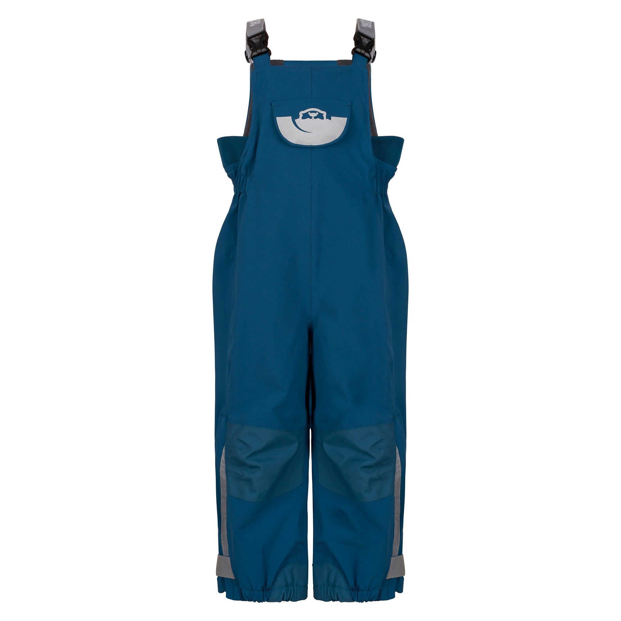 SPOTTY OTTER Patrol Fleece Lined Waterproof Dungarees - Navy
