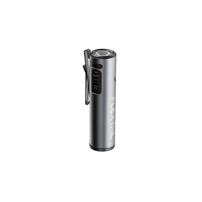 Zaklamp - 1200 lumen - batterijduur 200 uur - zwart