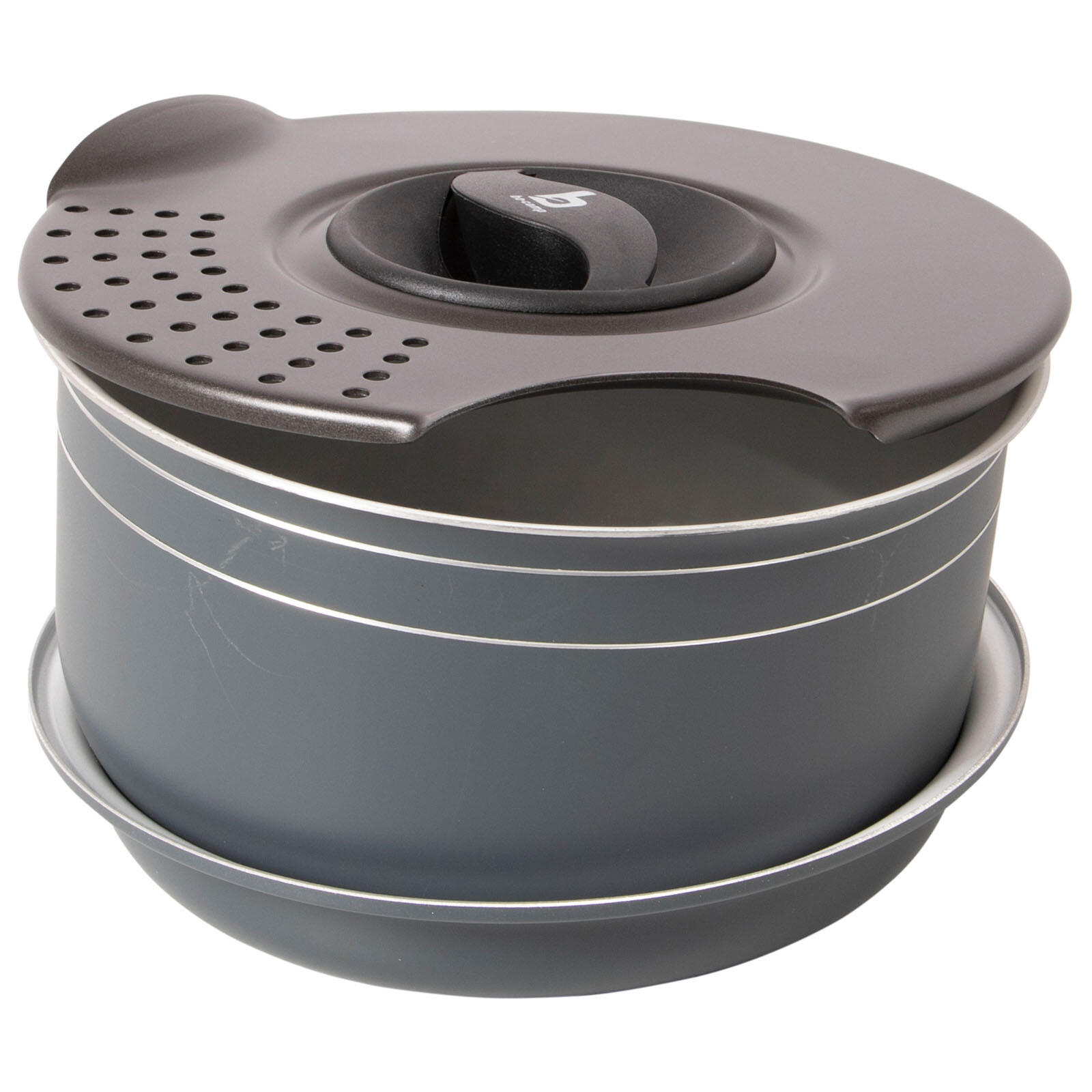 Set da cucina in ceramica 7 pezzi pentole Campeggio alluminio antiaderenti 5/7