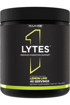 Rule1 r1 lytes (40 serv) lemon lime - energie & uithoudingsvermogen