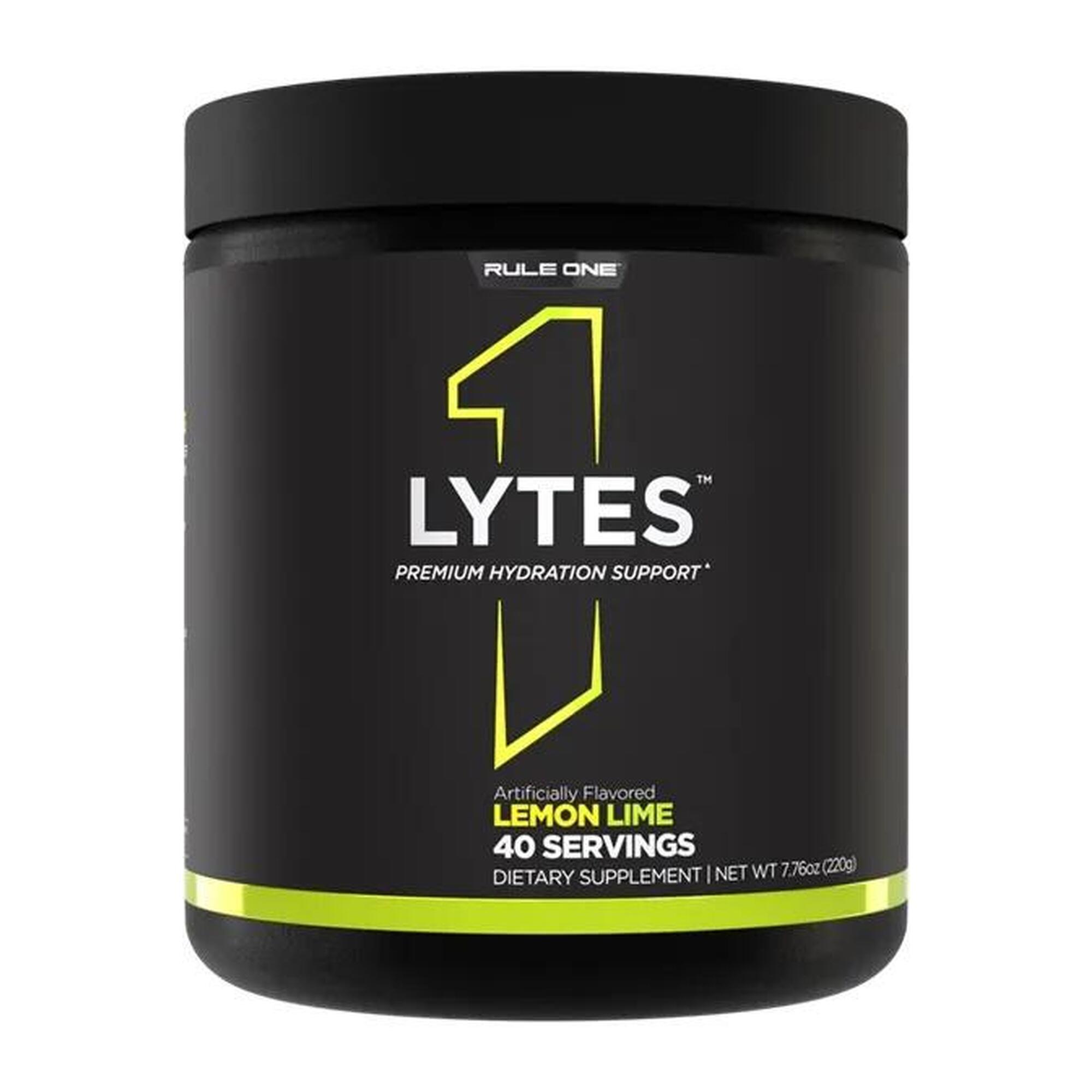 Rule One - Rule1 R1 Lytes (40 Serv) Lemon Lime - Énergie Et Endurance - Electrolytes - Vitamines - Decathlon