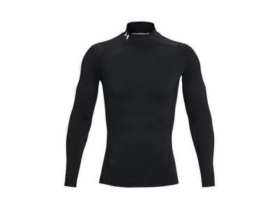 T-shirt met lange mouwen en opstaande kraag under armour heatgear®