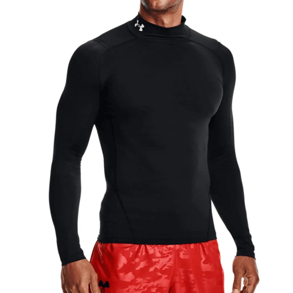 T-shirt a manica lunga con colletto rialzato Under Armour HeatGear® 2/6