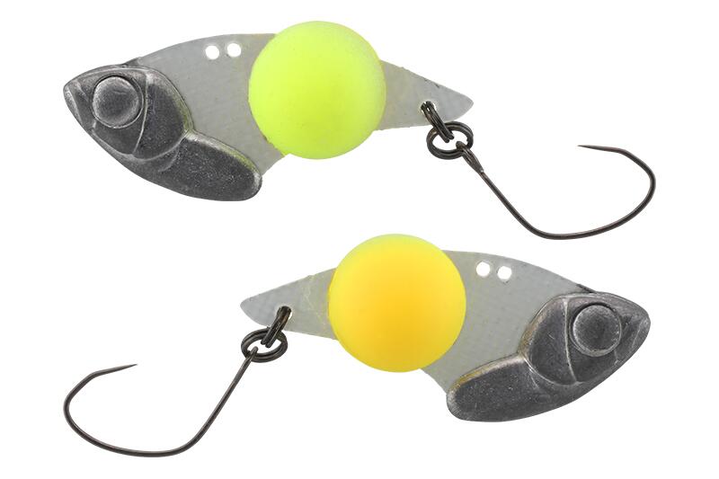 CICADA JACKALL KURO BALL β 3,8 GRAME, GLOW CHARTREUSE