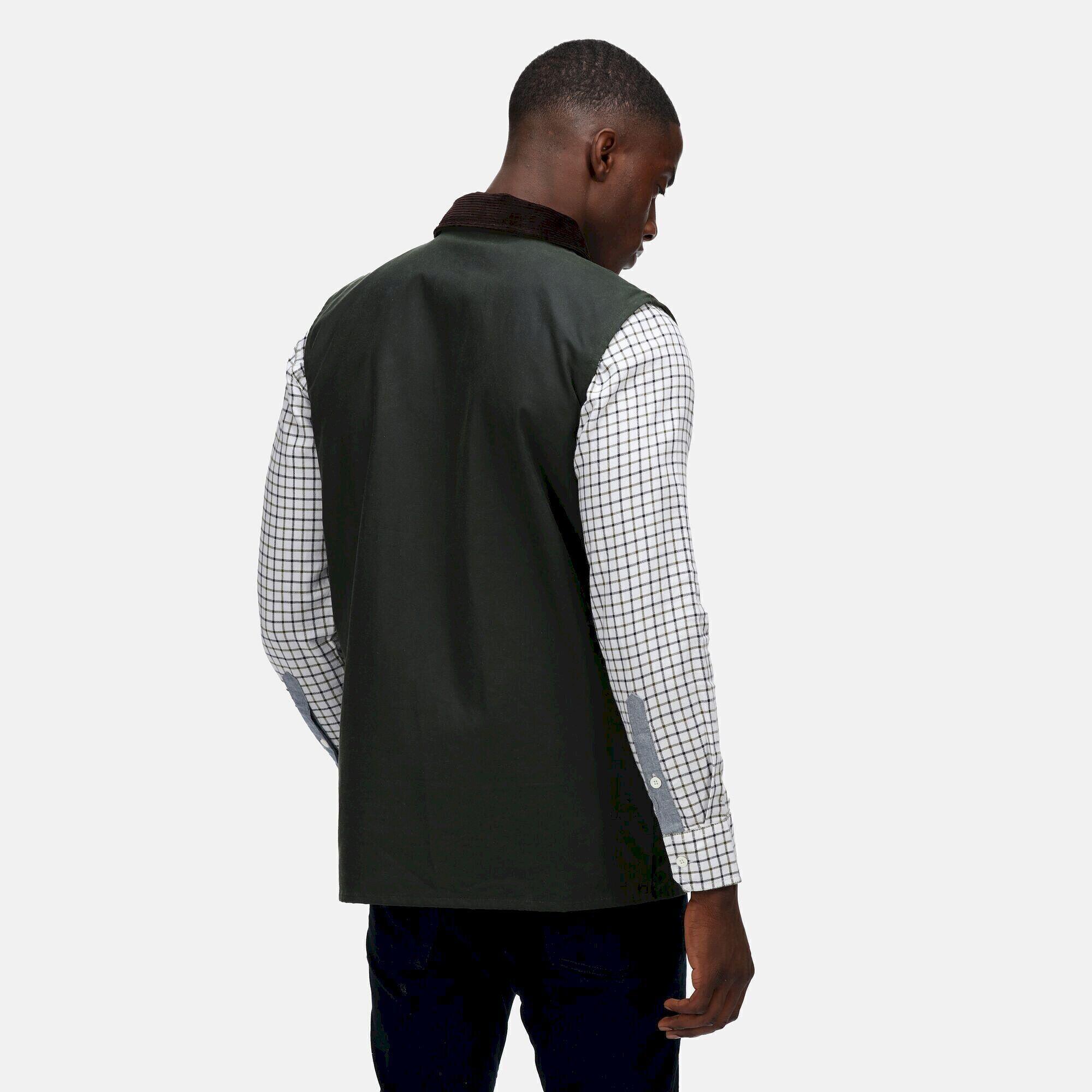 Weste für Herren Dunkel-Khaki 3/7