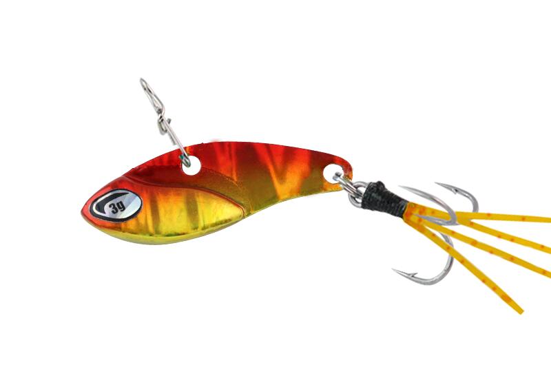 CICADA JACKALL NANOVIB 1,0 GRAME, HL RED GOLD