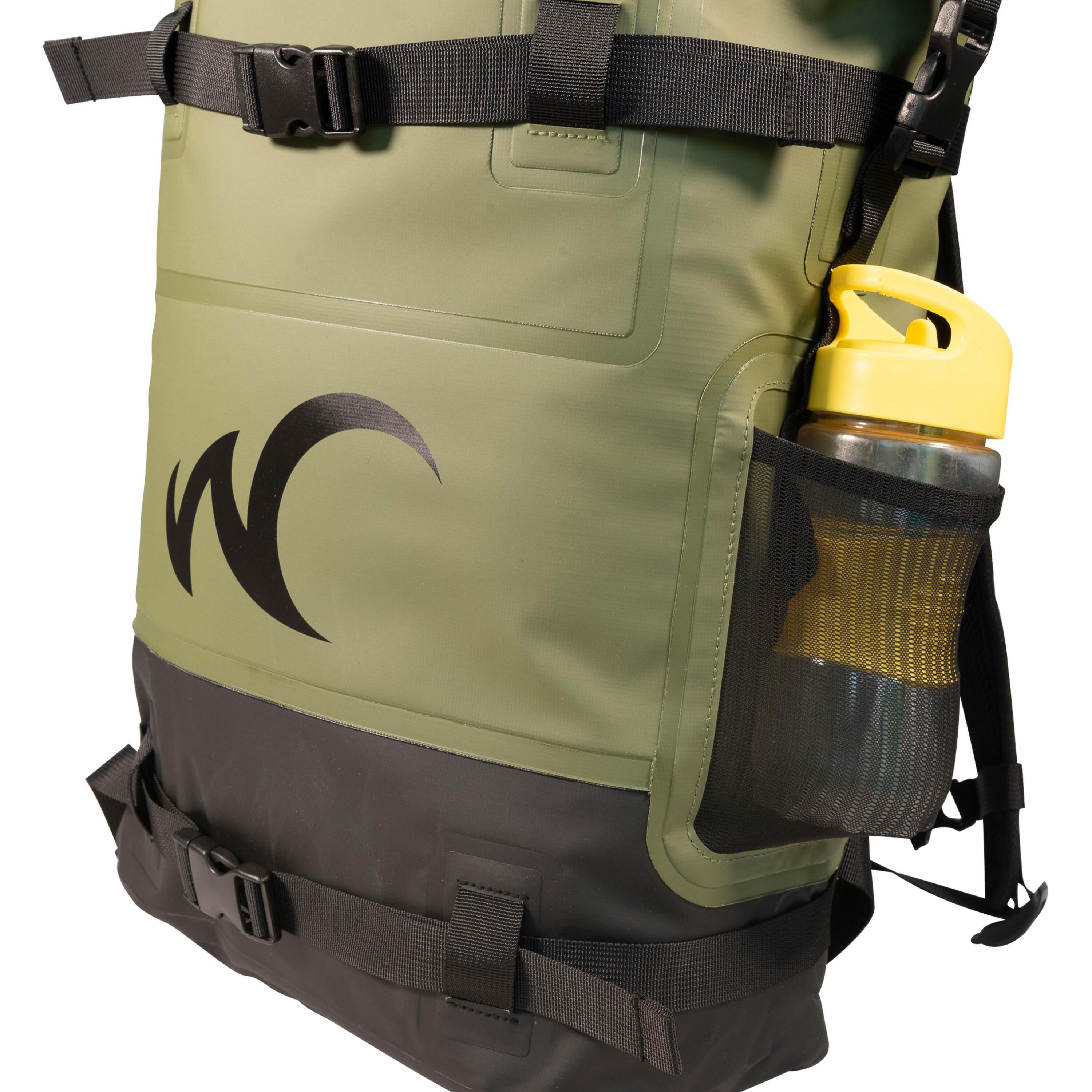 Zaino IMPERMEABILE 25L Verde oliva 6/7