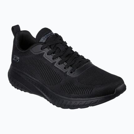 Buty Męskie Skechers Bobs Squad Chaos 118000-Bbk Czarne Lekkie Wygodne 42,5