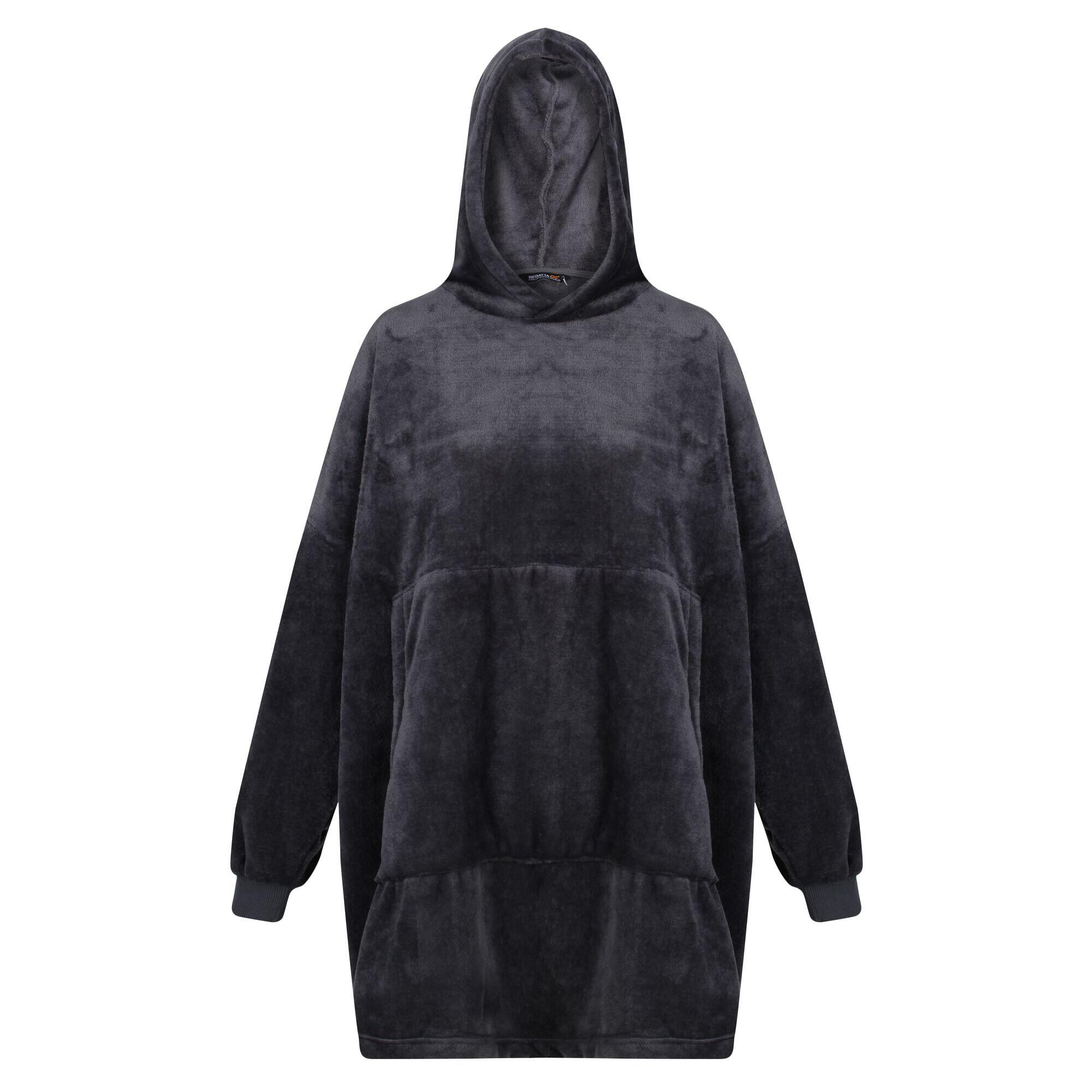 REGATTA Mens Fleece Hoodie (Seal Grey)