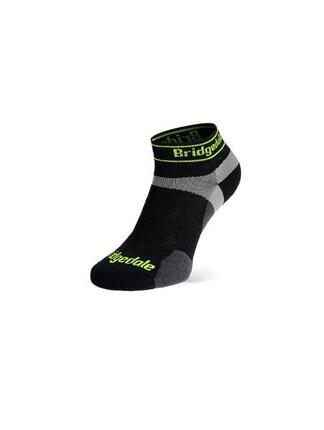 Bridgedale - Chaussettes basses de sport ultralégères en mérinos pour hommes