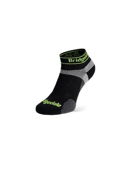 Bridgedale - Chaussettes basses de sport ultralégères en mérinos pour hommes