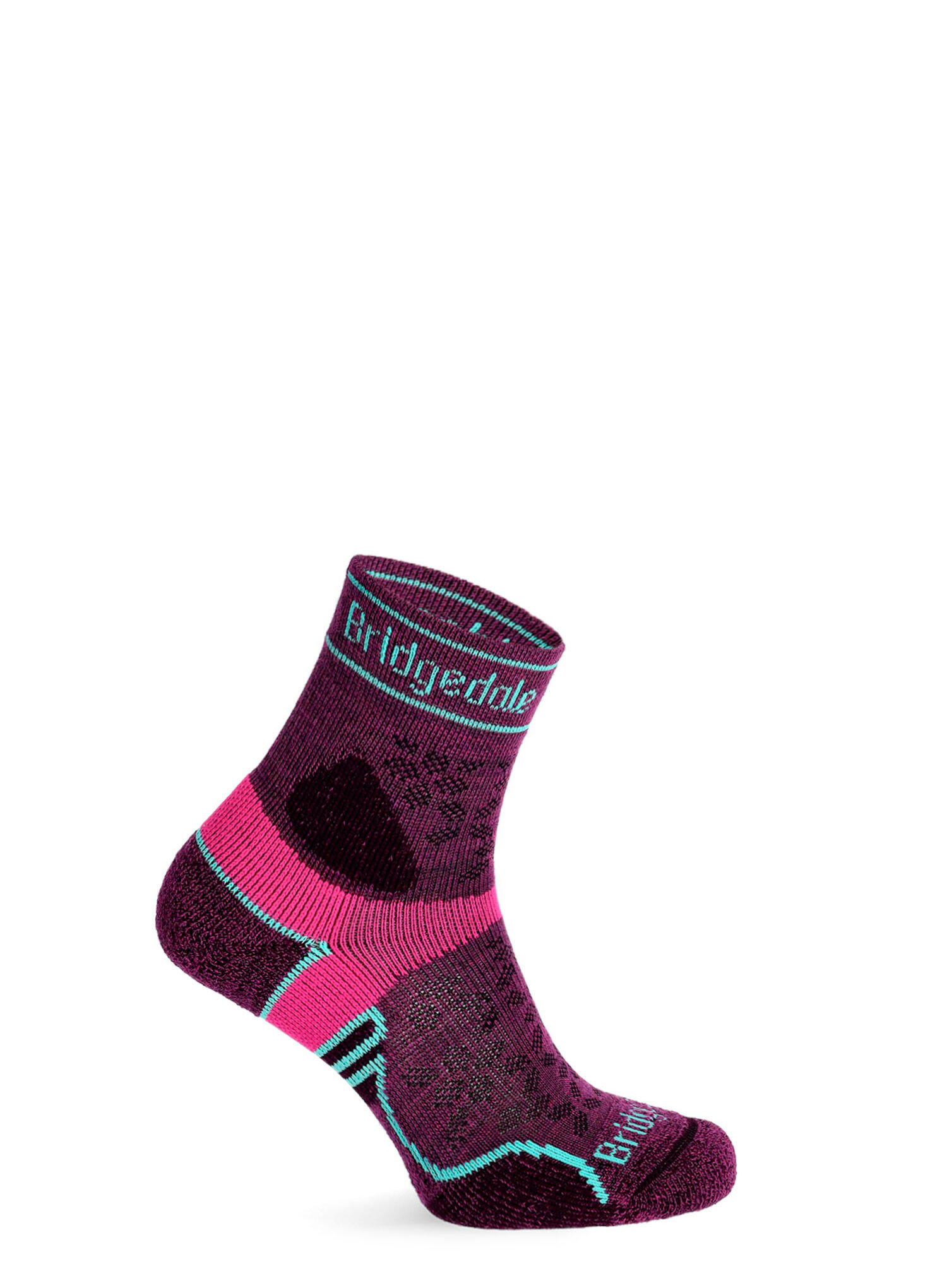 Bridgedale - Chaussettes 3/4 légères T2 Merino pour femme 5/7