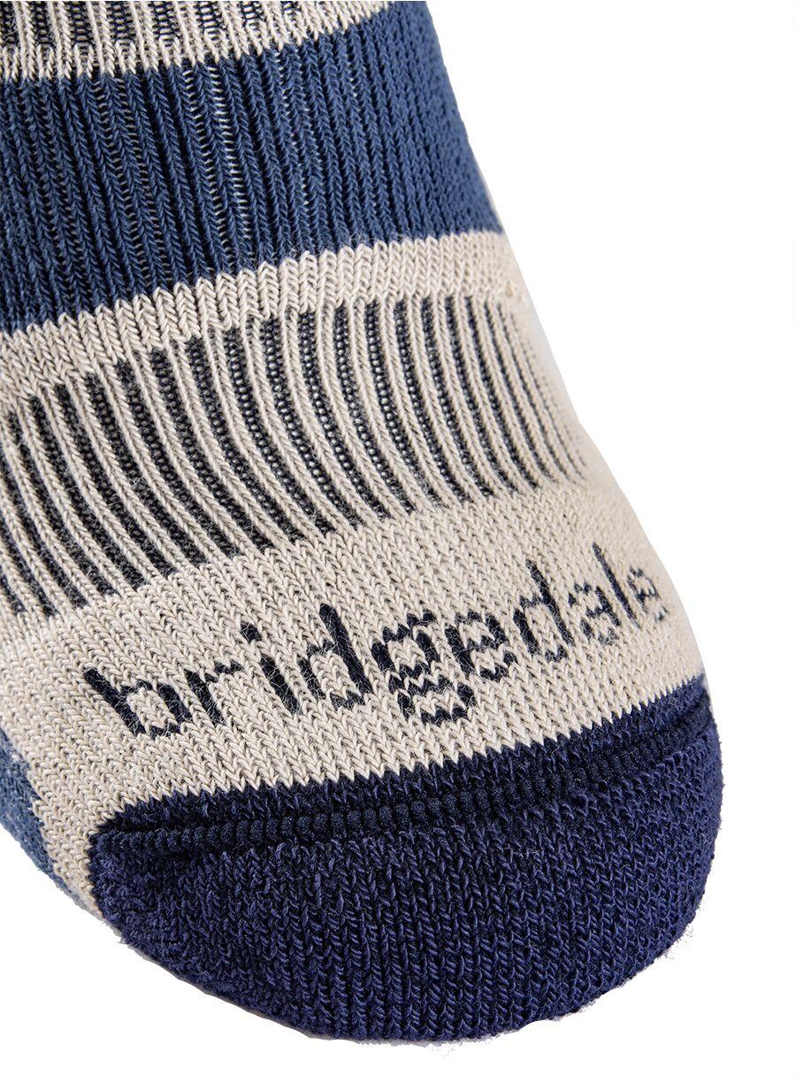 Bridgedale - Chaussettes rembourrées en coton léger de randonnée pour hommes 4/7