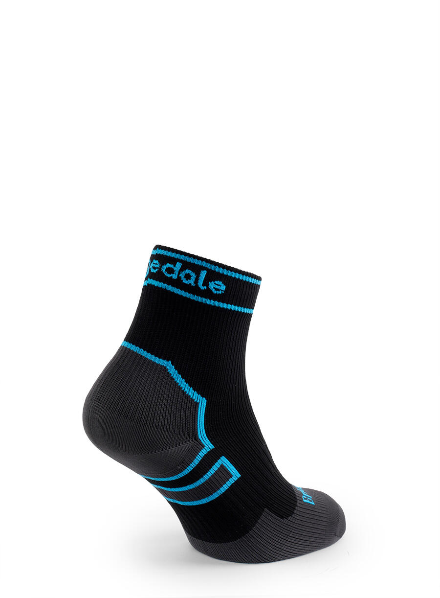 Wodoszczelne skarpety Bridgedale StormSock Mid Ankle - black/blue 3/7